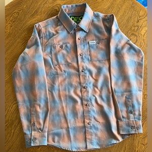 Dixxon “The Abilene” Flannel, kids size large.